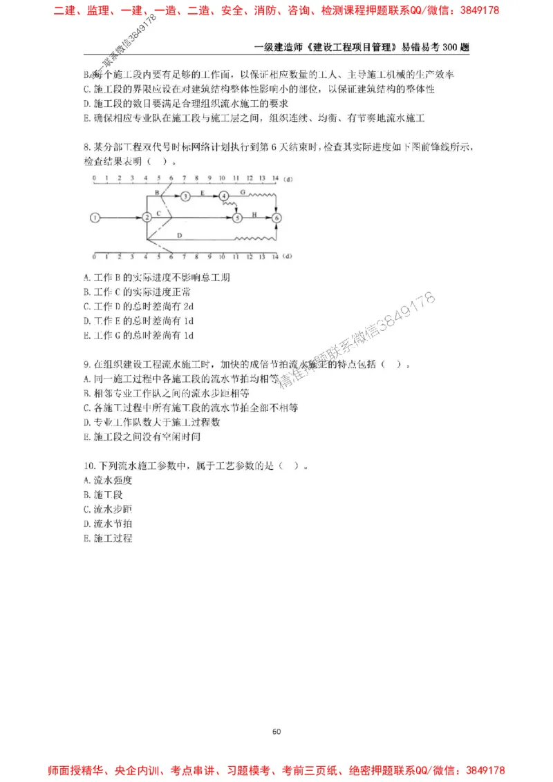 2025年一级建造师《建设工程项目管理》易错易考300题_2026年一级建造师_2026年一建管理_2025年一建管理SVIP_01-精华文档✿电子教材✿历年真题_25-管理《易错易考300题》SMR推荐