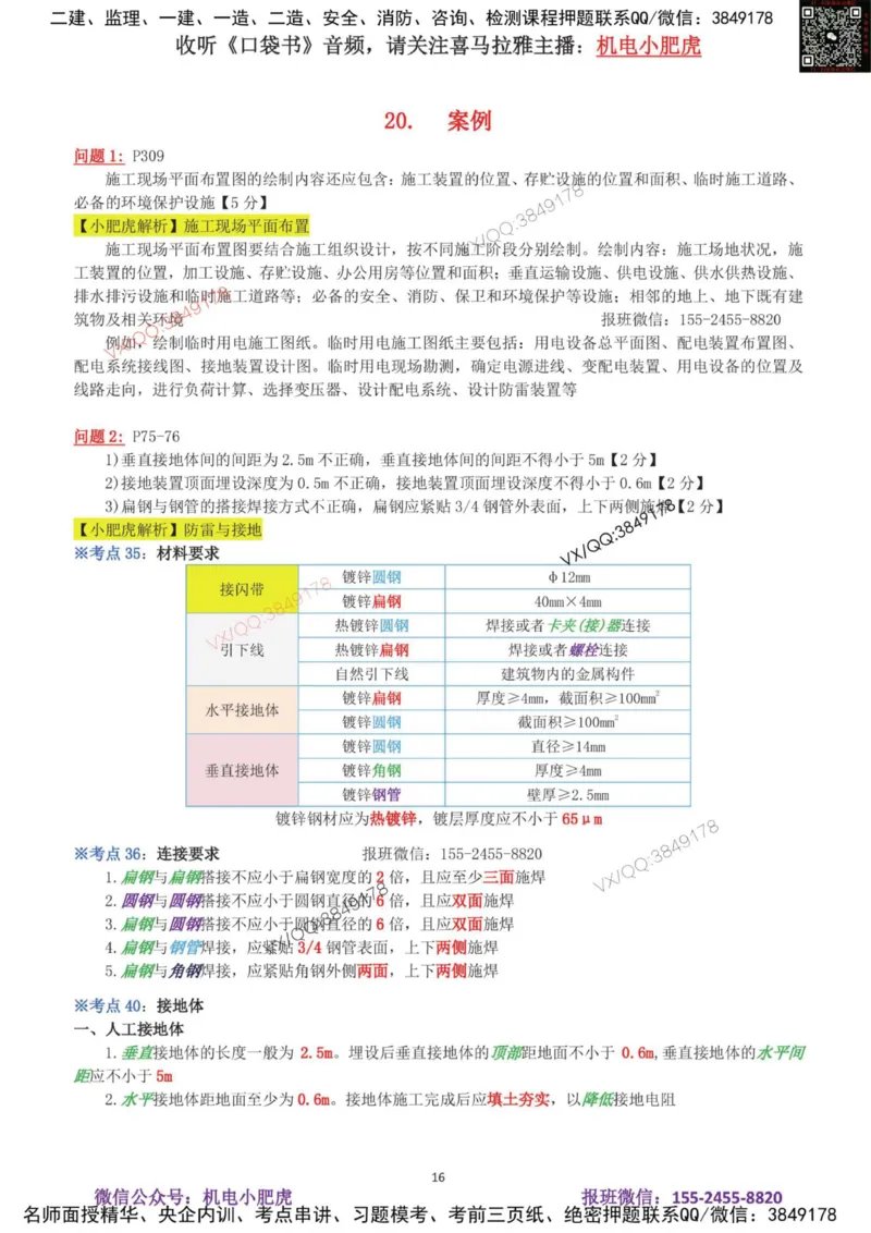 03-案例百题斩（14-20题）_2026年一级建造师_2026年一建机电_2025年一建机电SVIP_04-冲刺串讲✿考点强化✿小灶集训_17-机电《案例百题斩》小肥虎SMR