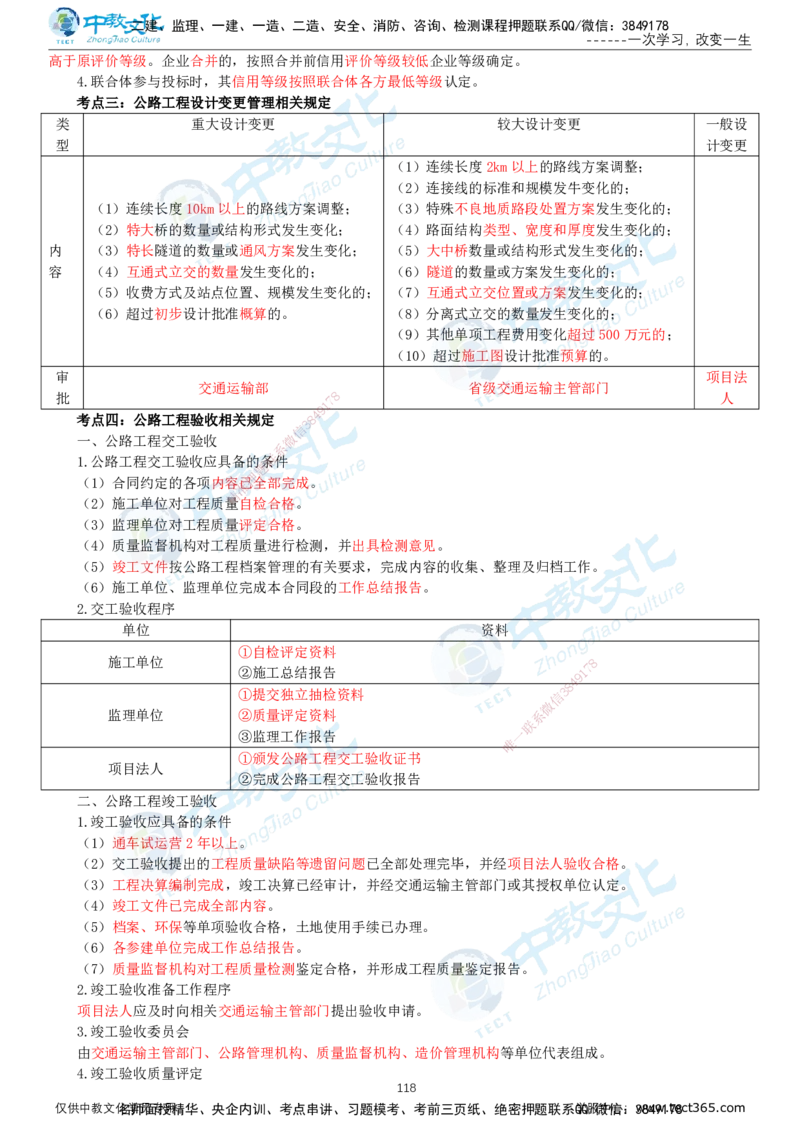 02.2025-一建-公路-集训-打印版讲义_2026年一级建造师_2026年一建公路_2025年一建公路SVIP_04-冲刺串讲✿考点强化✿小灶集训_47-公路《考前集训班》李昌春ZJ_课程讲义