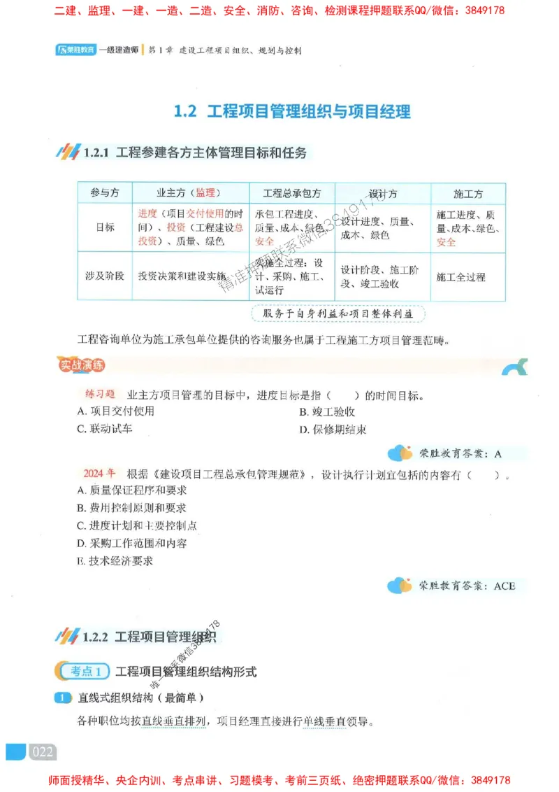 25一建管理-大微-精讲伴侣（讲义合集）_2026年一级建造师_2026年一建管理_2025年一建管理SVIP_01-精华文档✿电子教材✿历年真题_46-管理《RS精讲伴侣》大微推荐