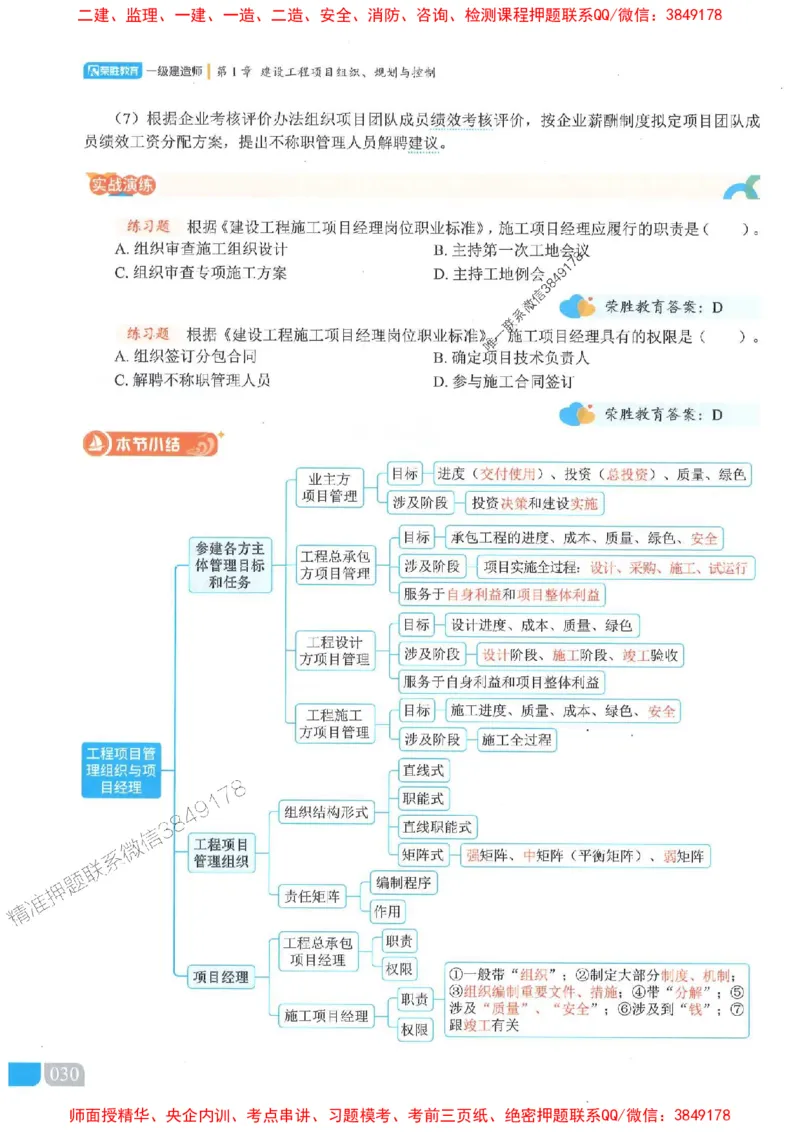25一建管理-大微-精讲伴侣（讲义合集）_2026年一级建造师_2026年一建管理_2025年一建管理SVIP_01-精华文档✿电子教材✿历年真题_46-管理《RS精讲伴侣》大微推荐