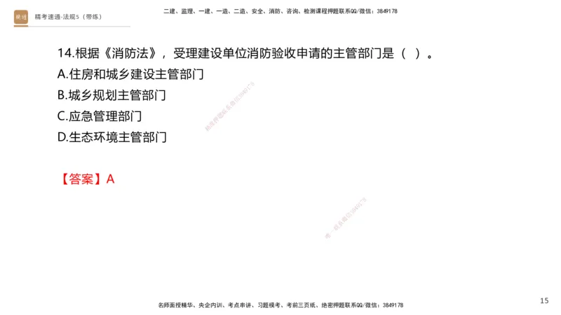 06.2025张峰-精考速通-法规5（带练）_2026年一级建造师_2026年一建法规_2025年一建法规SVIP_03-习题精析✿实战特训✿模考通关_05-法规《精考速通带练》张峰HX_讲义