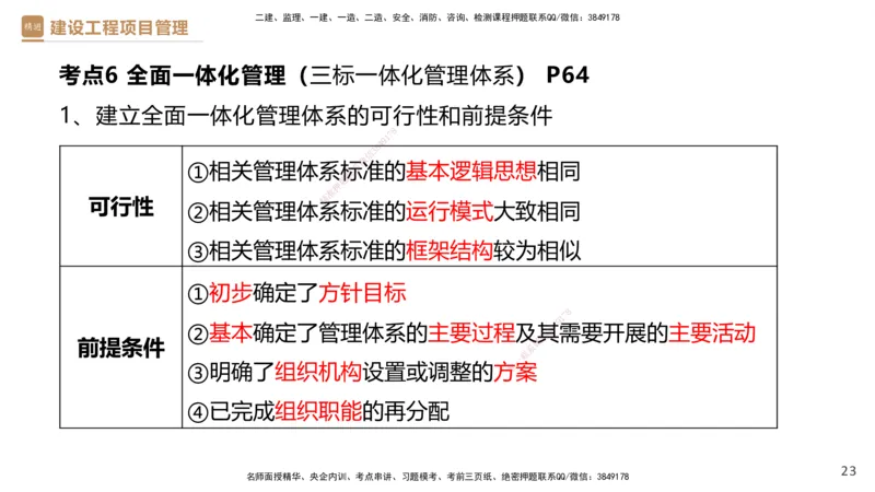01.2025杨彬-提分速记-管理_2026年一级建造师_2026年一建管理_2025年一建管理SVIP_03-习题精析✿实战特训✿模考通关_57-管理《提分速记直播》杨彬HX_讲义