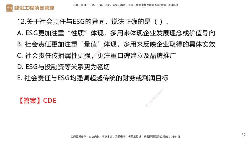 01.2025杨彬-提分速记-管理_2026年一级建造师_2026年一建管理_2025年一建管理SVIP_03-习题精析✿实战特训✿模考通关_57-管理《提分速记直播》杨彬HX_讲义