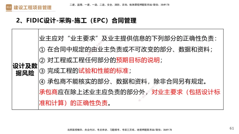 01.2025杨彬-提分速记-管理_2026年一级建造师_2026年一建管理_2025年一建管理SVIP_03-习题精析✿实战特训✿模考通关_57-管理《提分速记直播》杨彬HX_讲义