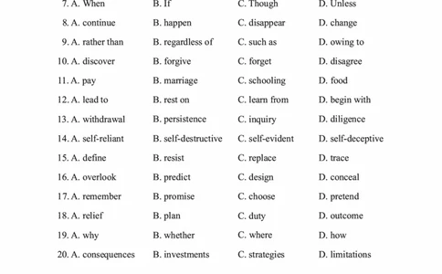2018年考研英语二真题（可复制搜索查词）(1)_❤️2.2010-2024年考研英语二真题及解析_01、真题部分