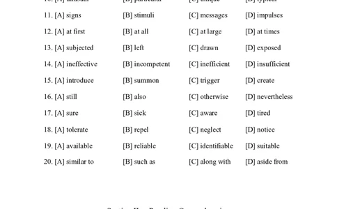2005年历年考研英语真题_❤️1.1980-2009年考研英语真题及解析(英语一二通用）_01、真题部分（英语一二通用）_Word版