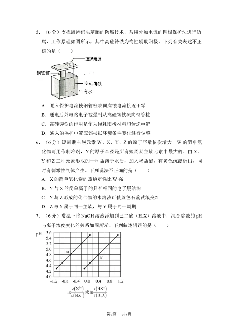 2017年高考化学试卷（新课标Ⅰ）（空白卷）_历年高考真题合集_化学历年高考真题_新&middot;Word版2008-2025&middot;高考化学真题_化学（按年份分类）2008-2025_2017&middot;高考化学真题