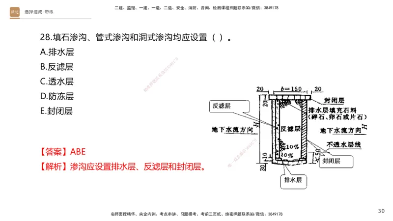 01.2025寇伟-选择速成-公路实务1（带练）_2026年一级建造师_2026年一建公路_2026年一建公路SVIP_2026一建公路SVIP_03-习题精析✿实战特训✿模考通关_讲义