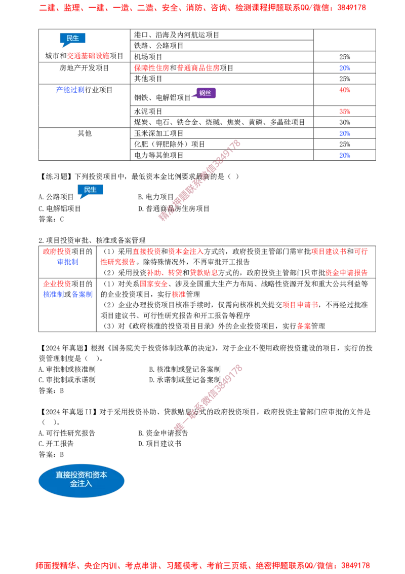 01-第1章-1.1.1-工程项目投资管理制度_2026年一级建造师_2026年一建管理_2025年一建管理SVIP_02-基础精讲✿高端面授✿深度强化_17-管理《教材精讲班》金月SMR推荐