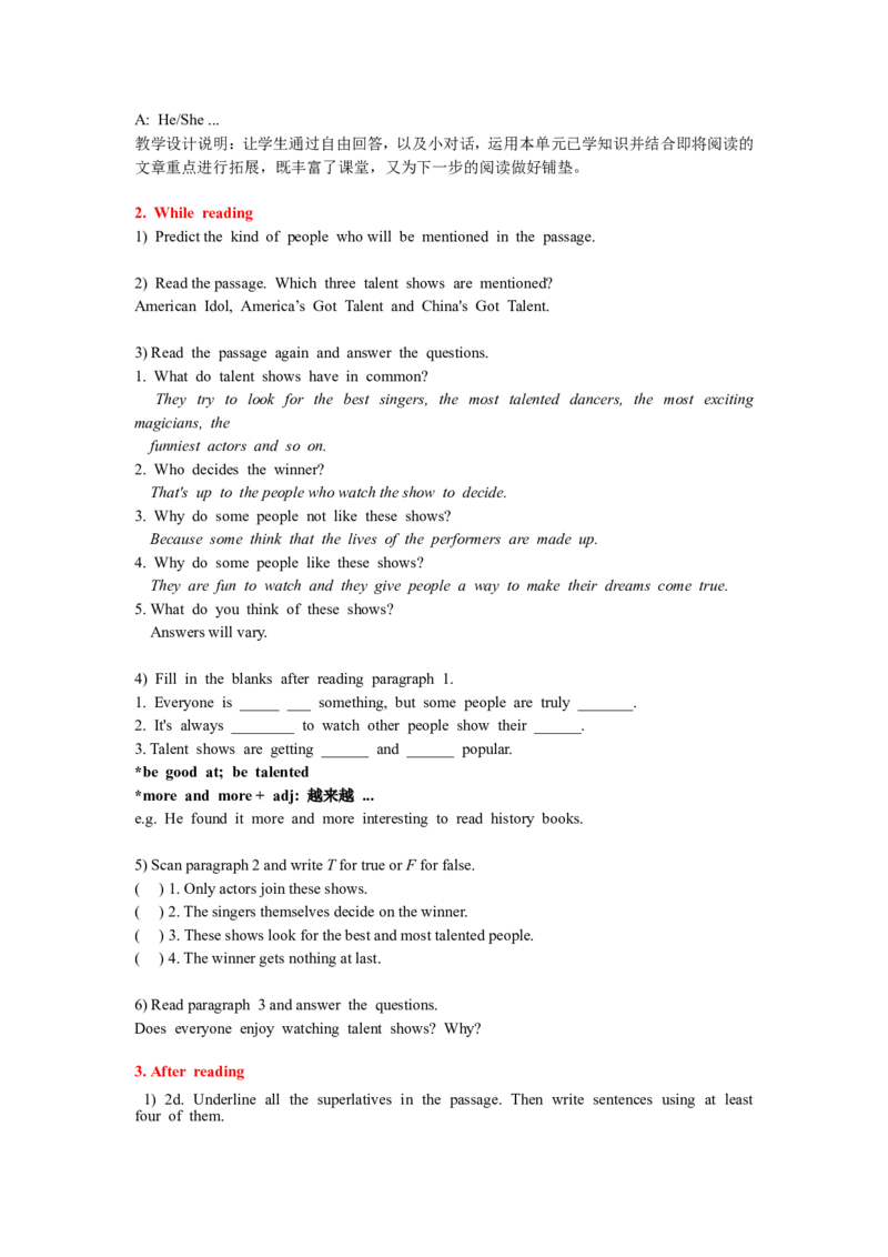 8A-Unit4Period4_初中英语新版_最新人教版英语八年级上册_老版（含有参考价值）_02课件人教版初中英语八上（多版本）易提分旗舰店_课件教案_Unit4
