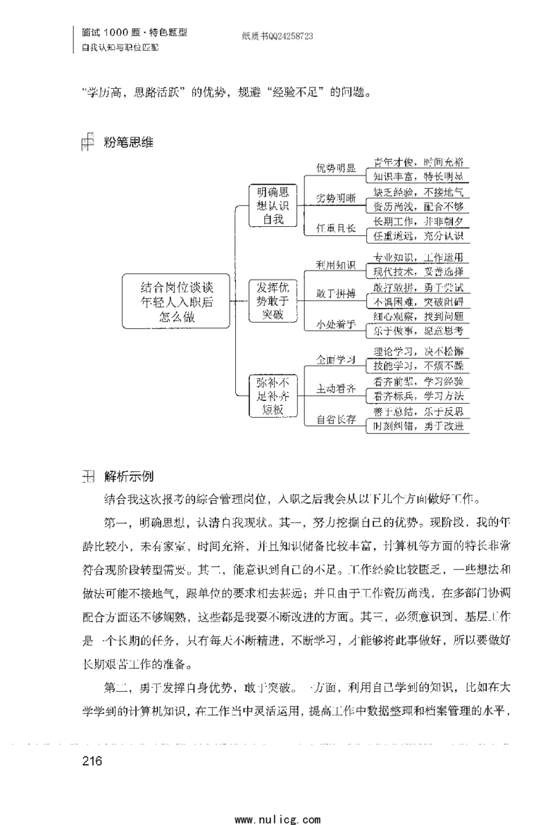 面试1000题（特色题型&middot;自我认知与职位匹配）_2025春招题库汇总_十大行测题库_2023年十大热门题库更新中_09、易考汇总_银行面试_半结构化_粉笔面试1000题