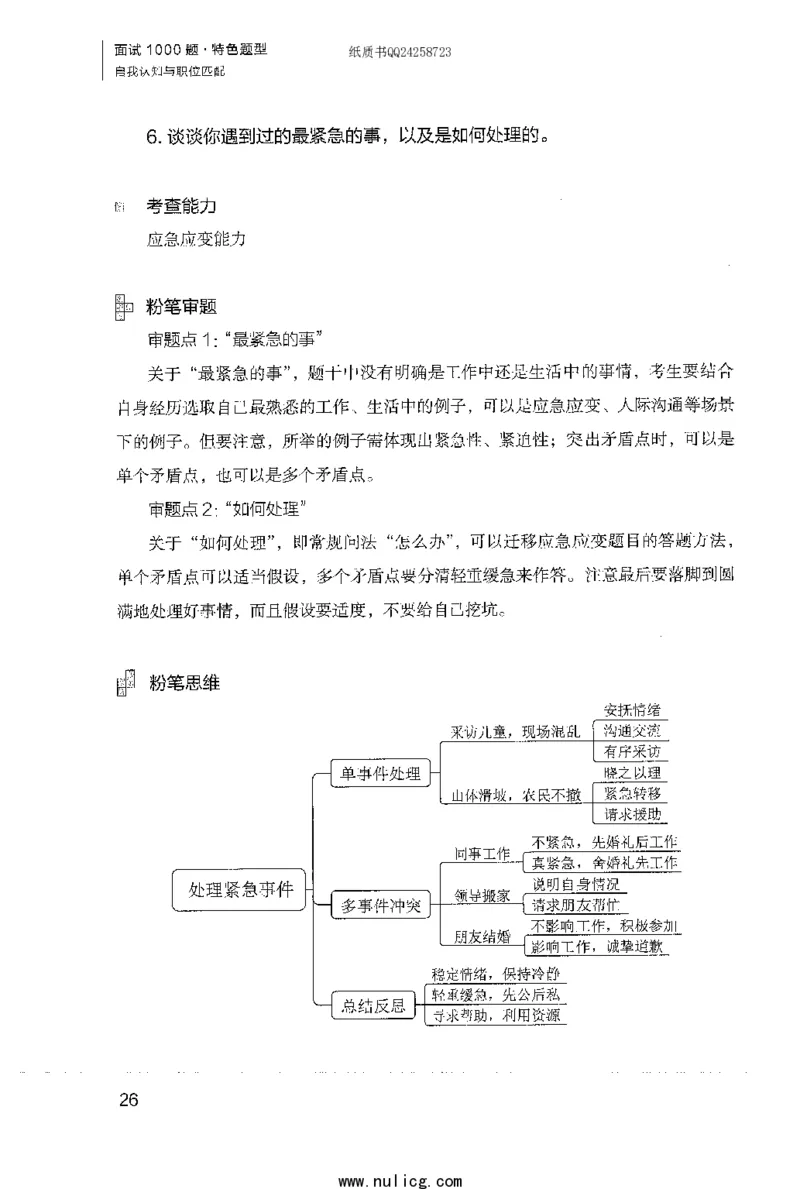 面试1000题（特色题型&middot;自我认知与职位匹配）_2025春招题库汇总_十大行测题库_2023年十大热门题库更新中_09、易考汇总_银行面试_半结构化_粉笔面试1000题