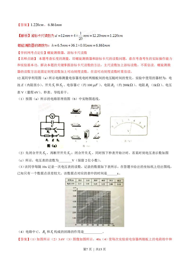 2015年高考物理试卷（海南）（解析卷）_物理历年高考真题_新&middot;PDF版2008-2025&middot;高考物理真题_物理（按试卷类型分类）2008-2025_自主命题卷&middot;物理（2008-2025）_海南自主命题&middot;物理（2008-2025）