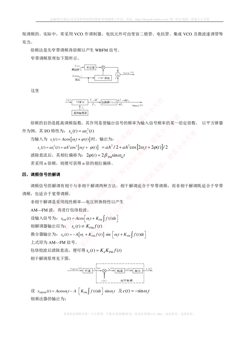 通信类-通信原理知识点_2025春招题库汇总_国企题库_中国烟草_3Yancao笔试专业完整知识点（仅需看本专业）_3.14通信类