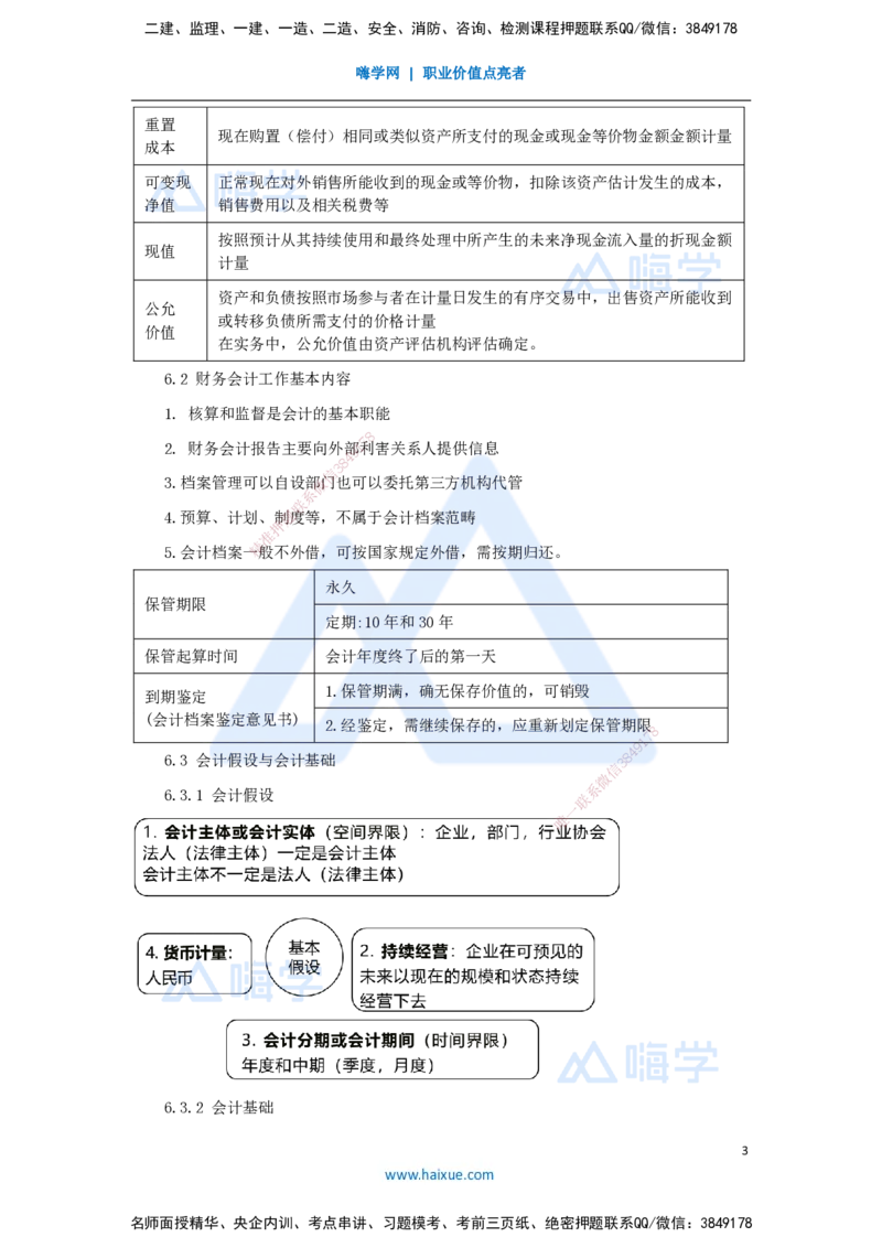 07.2025王晓波-考前拔分速成-第6章财务会计基础_2026年一级建造师_2026年一建经济_2025年一建经济SVIP_04-冲刺串讲✿考点强化✿小灶集训_14-经济《考前拔分速成》王晓波HX_讲义