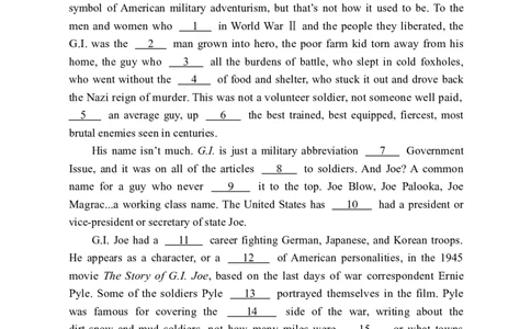 2012年考研英语二真题（可复制搜索查词）(1)_❤️2.2010-2024年考研英语二真题及解析_01、真题部分