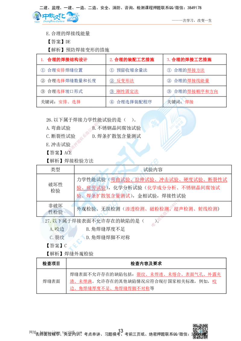 02.25一建机电实务-选择题（查漏补缺）_2026年一级建造师_2026年一建机电_2025年一建机电SVIP_04-冲刺串讲✿考点强化✿小灶集训_46-机电《冲刺面授班》刘建军ZJ_课程讲义