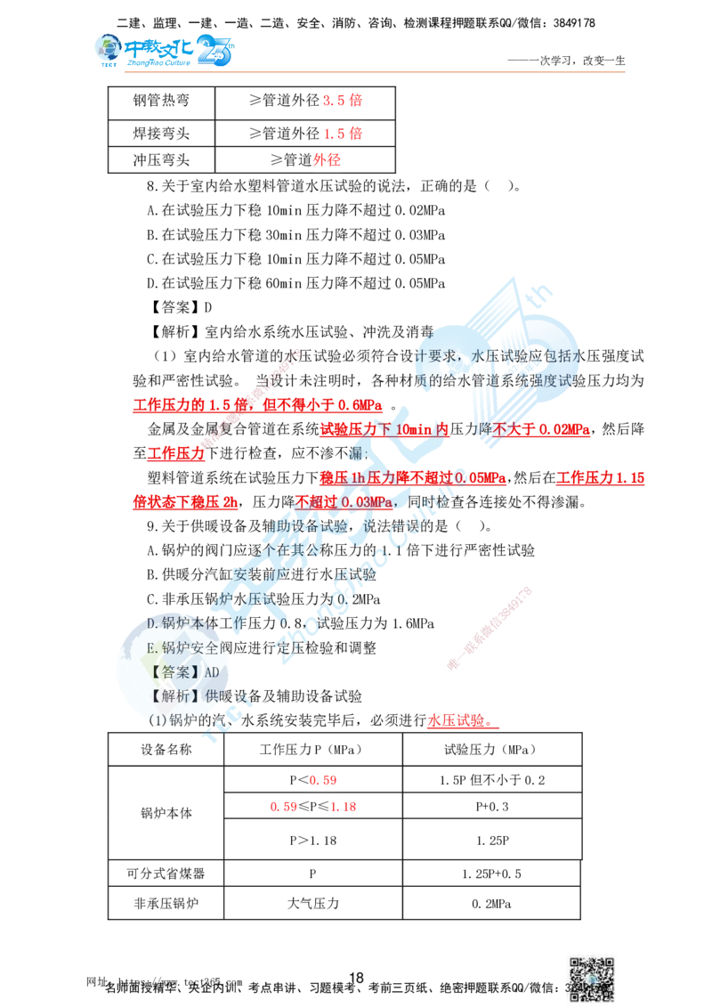 02.25一建机电实务-选择题（查漏补缺）_2026年一级建造师_2026年一建机电_2025年一建机电SVIP_04-冲刺串讲✿考点强化✿小灶集训_46-机电《冲刺面授班》刘建军ZJ_课程讲义