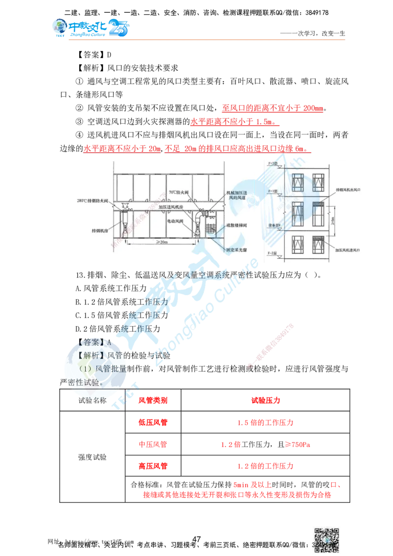 02.25一建机电实务-选择题（查漏补缺）_2026年一级建造师_2026年一建机电_2025年一建机电SVIP_04-冲刺串讲✿考点强化✿小灶集训_46-机电《冲刺面授班》刘建军ZJ_课程讲义