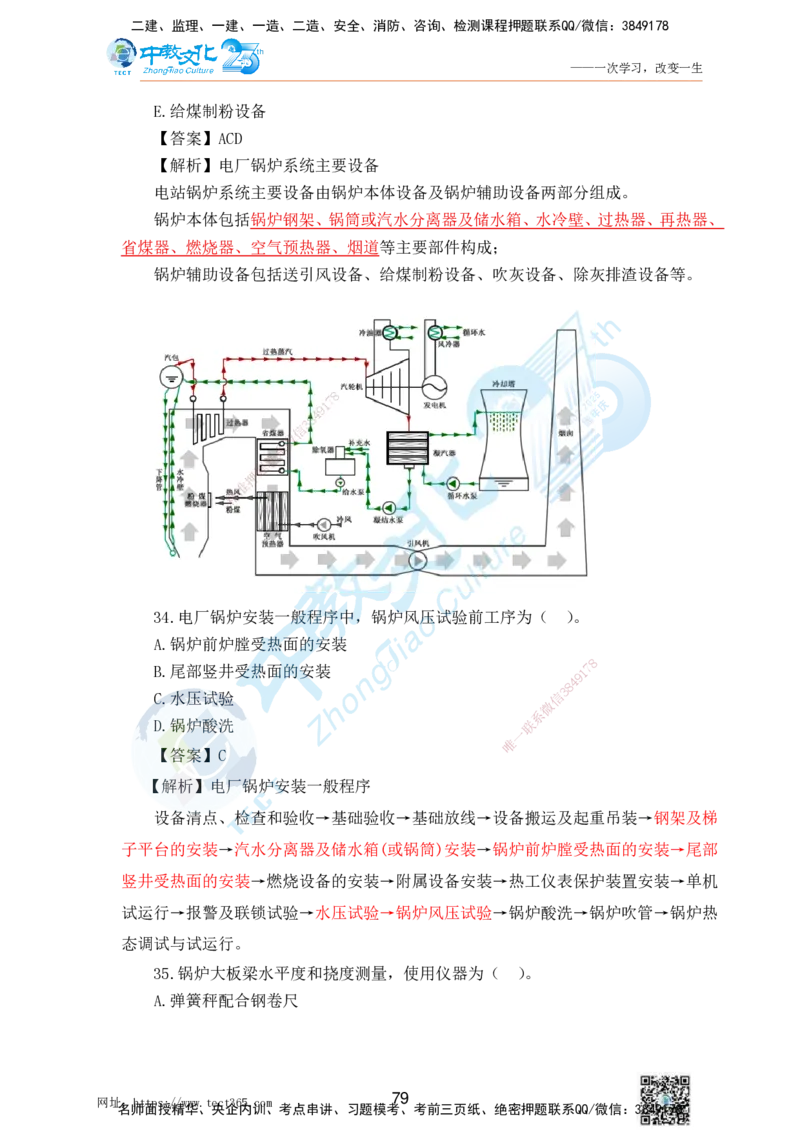 02.25一建机电实务-选择题（查漏补缺）_2026年一级建造师_2026年一建机电_2025年一建机电SVIP_04-冲刺串讲✿考点强化✿小灶集训_46-机电《冲刺面授班》刘建军ZJ_课程讲义