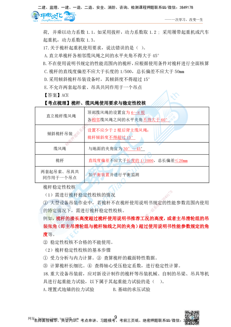 02.25一建机电实务-选择题（查漏补缺）_2026年一级建造师_2026年一建机电_2025年一建机电SVIP_04-冲刺串讲✿考点强化✿小灶集训_46-机电《冲刺面授班》刘建军ZJ_课程讲义