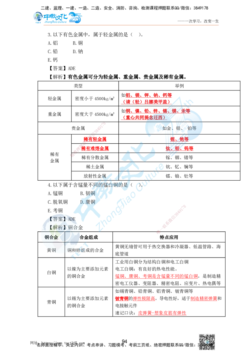 02.25一建机电实务-选择题（查漏补缺）_2026年一级建造师_2026年一建机电_2025年一建机电SVIP_04-冲刺串讲✿考点强化✿小灶集训_46-机电《冲刺面授班》刘建军ZJ_课程讲义