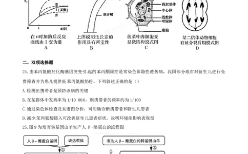 2015年高考生物试卷（广东）（空白卷）_生物历年高考真题_新&middot;Word版2008-2025&middot;高考生物真题_生物（按试卷类型分类）2008-2025_自主命题卷&middot;生物（2008-2025）
