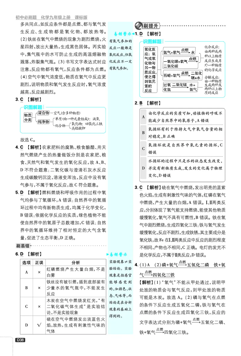 2026《初中必刷题》化学9上(鲁教版)批注式详答与详析_2026《初中必刷题》全科多版本_2025秋_2026版初中《必刷题》9年级上册（7科全）（多版本合集）