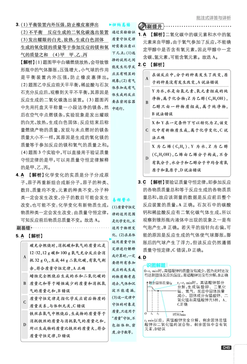 2026《初中必刷题》化学9上(鲁教版)批注式详答与详析_2026《初中必刷题》全科多版本_2025秋_2026版初中《必刷题》9年级上册（7科全）（多版本合集）