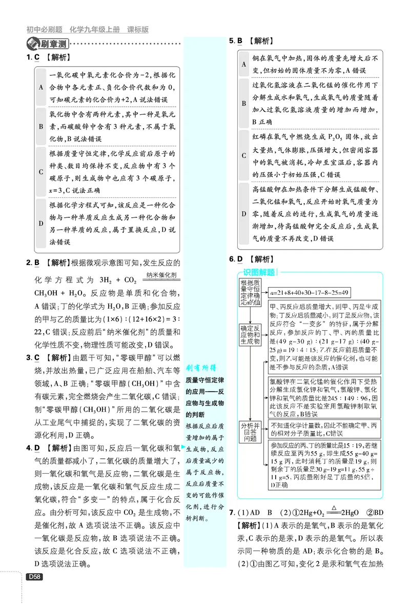 2026《初中必刷题》化学9上(鲁教版)批注式详答与详析_2026《初中必刷题》全科多版本_2025秋_2026版初中《必刷题》9年级上册（7科全）（多版本合集）