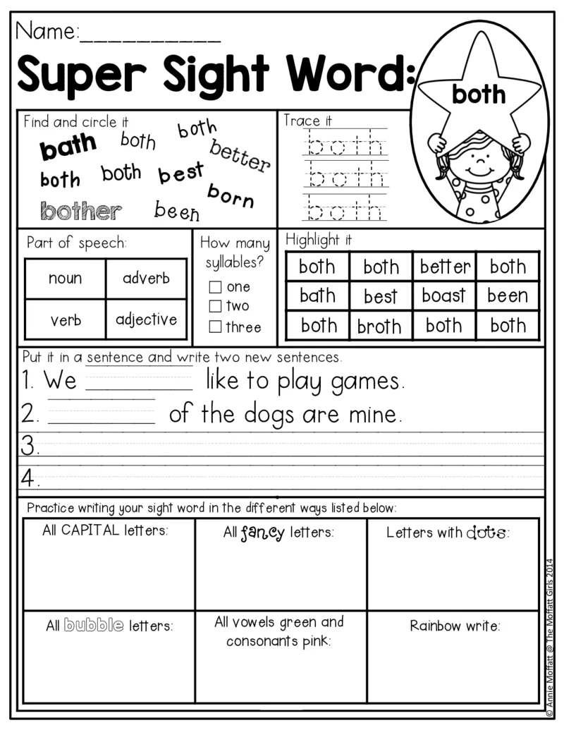 4自然拼读SightWords(启蒙阅读高频词）_幼小衔接全套_幼小衔接资料大全_幼小衔接资料1️⃣_017高频词翻翻卡500页_五个级别高频词SightWords练习纸​