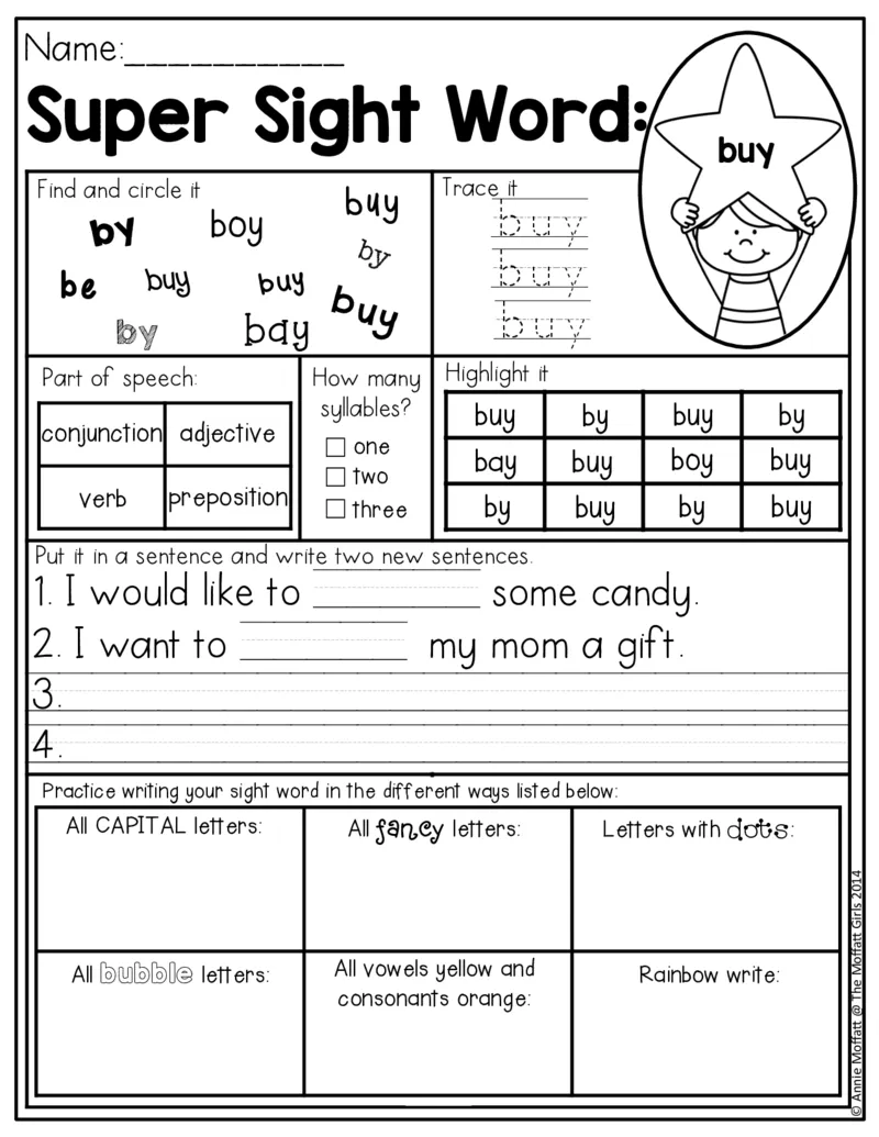 4自然拼读SightWords(启蒙阅读高频词）_幼小衔接全套_幼小衔接资料大全_幼小衔接资料1️⃣_017高频词翻翻卡500页_五个级别高频词SightWords练习纸​