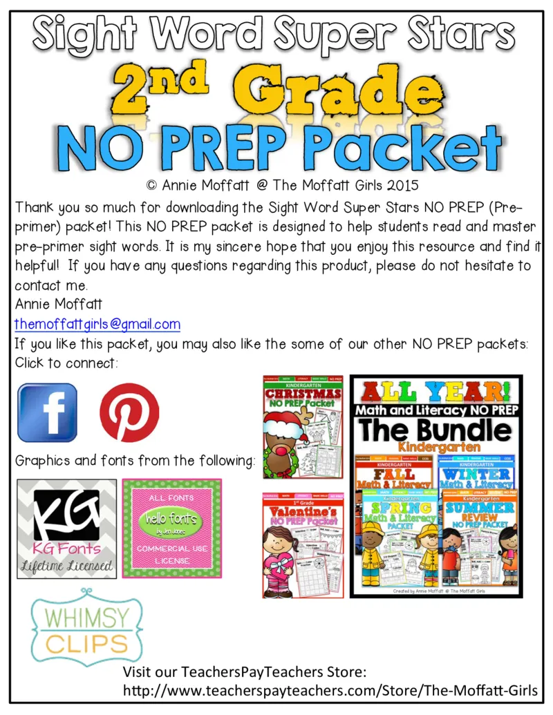 4自然拼读SightWords(启蒙阅读高频词）_幼小衔接全套_幼小衔接资料大全_幼小衔接资料1️⃣_017高频词翻翻卡500页_五个级别高频词SightWords练习纸​