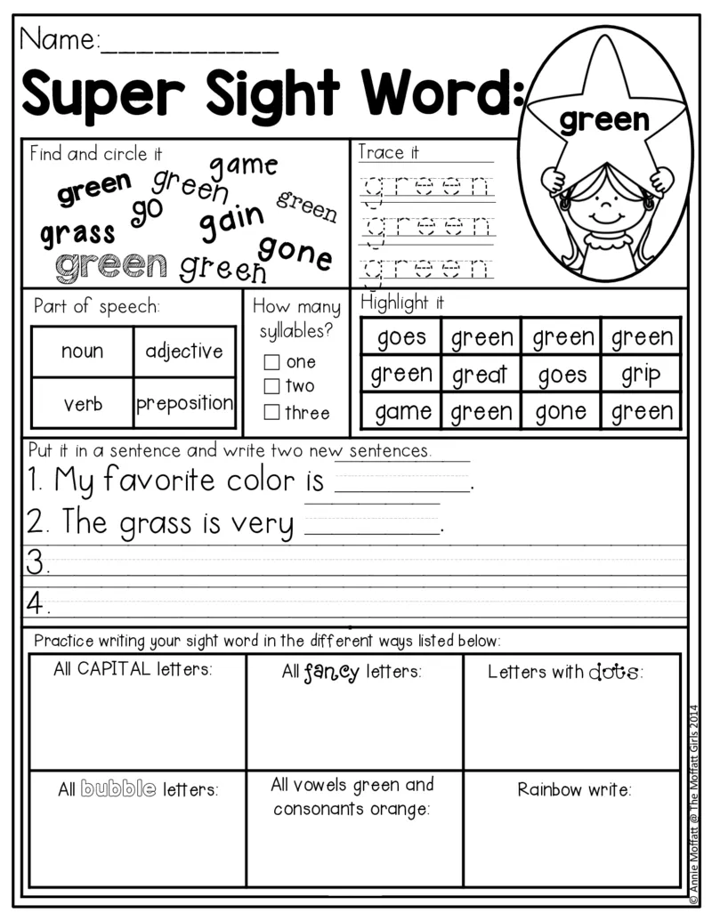 4自然拼读SightWords(启蒙阅读高频词）_幼小衔接全套_幼小衔接资料大全_幼小衔接资料1️⃣_017高频词翻翻卡500页_五个级别高频词SightWords练习纸​