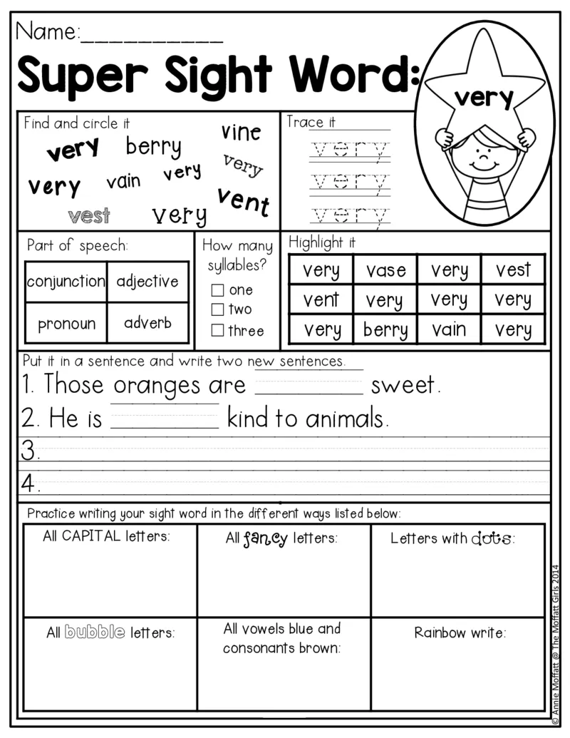 4自然拼读SightWords(启蒙阅读高频词）_幼小衔接全套_幼小衔接资料大全_幼小衔接资料1️⃣_017高频词翻翻卡500页_五个级别高频词SightWords练习纸​