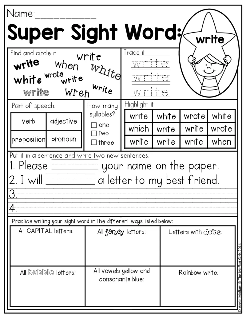 4自然拼读SightWords(启蒙阅读高频词）_幼小衔接全套_幼小衔接资料大全_幼小衔接资料1️⃣_017高频词翻翻卡500页_五个级别高频词SightWords练习纸​