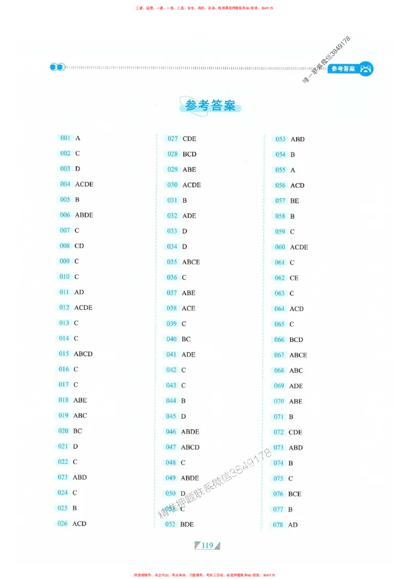 25一建管理-RS破题提分合集推荐_2026年一级建造师_2026年一建管理_2025年一建管理SVIP_01-精华文档✿电子教材✿历年真题_49-管理《破题提分合集》RS推荐