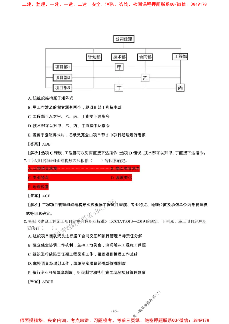 2025年一级建造师《建设工程项目管理》章节千题_2026年一级建造师_2026年一建管理_2025年一建管理SVIP_01-精华文档✿电子教材✿历年真题_28-管理《章节千题斩》SMR推荐