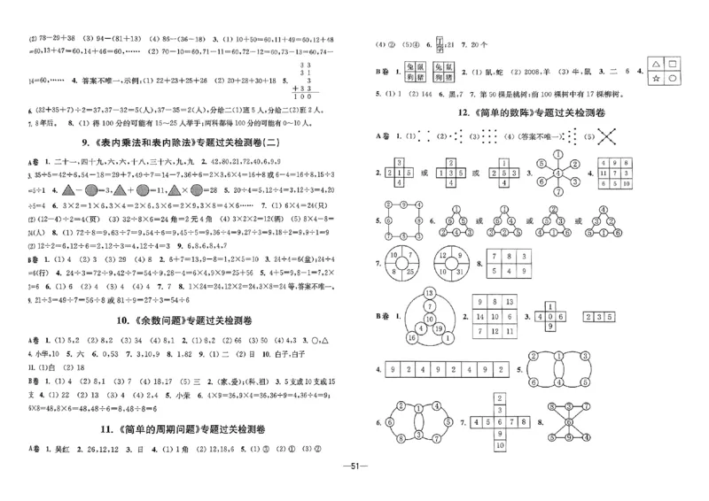 26版《小学奥数专题突破AB卷》2年级_25版《小学奥数专题突破AB卷》