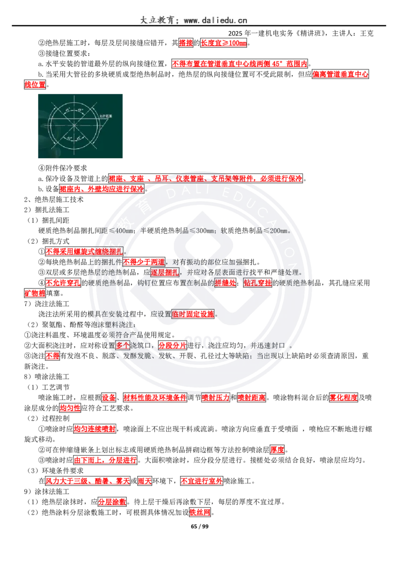 2025一建《机电》精讲讲义_2026年一级建造师_2026年一建机电_2025年一建机电SVIP_02-基础精讲✿高端面授✿深度强化_46-机电《深度精讲班》王克DL