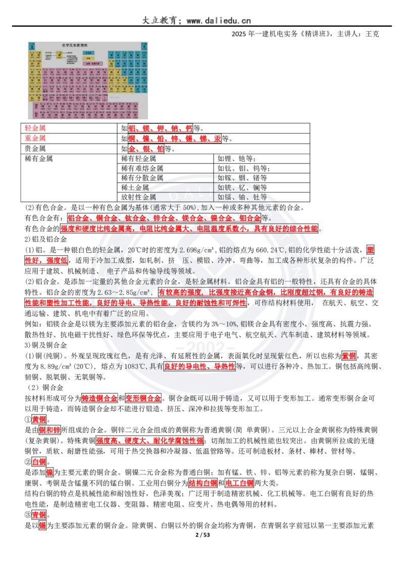 2025一建《机电》精讲讲义_2026年一级建造师_2026年一建机电_2025年一建机电SVIP_02-基础精讲✿高端面授✿深度强化_46-机电《深度精讲班》王克DL
