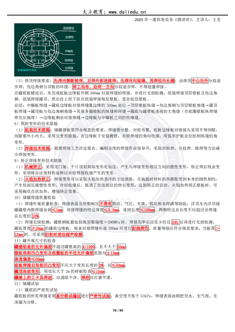 2025一建《机电》精讲讲义_2026年一级建造师_2026年一建机电_2025年一建机电SVIP_02-基础精讲✿高端面授✿深度强化_46-机电《深度精讲班》王克DL