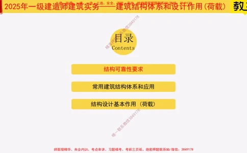 07-结构可靠性要求25全新_2026年一级建造师_2026年一建建筑_2025年一建建筑SVIP_02-基础精讲✿高端面授✿深度强化_08-建筑《超级精讲班》栗子XJ_25精讲讲义