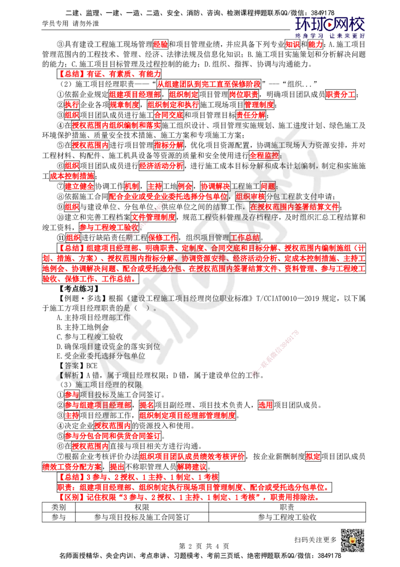 07.第7讲-12项目经理_2026年一级建造师_2026年一建管理_2025年一建管理SVIP_02-基础精讲✿高端面授✿深度强化_25-管理《考点精讲班》张君、郑春秋HQ_张君