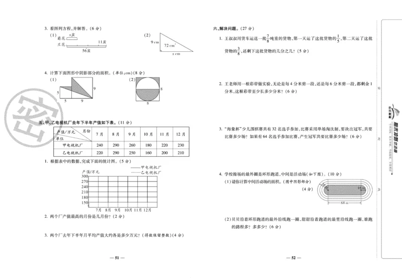 《期末冲刺优选卷》五年级下册数学苏教版_2024年人教版小学数学一二三四五六年级上册下册期中期末试a0747_小学全科《同步练习+精品试卷》打包下载（1-6年级单元月考期中期末试卷）