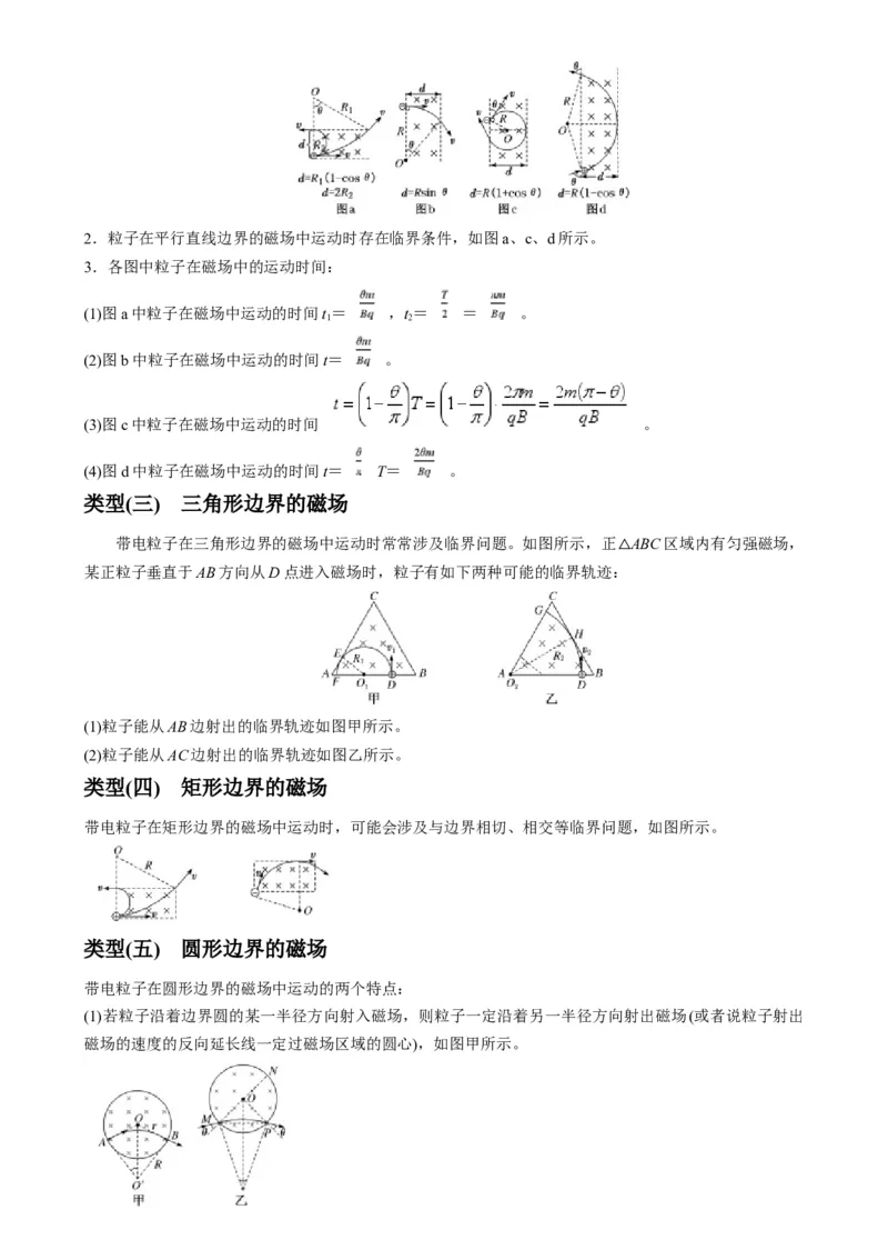 专题12磁偏转模型中的关键几何条件（解析版）_2025高中物理模型方法技巧高三复习专题练习讲义_高考物理热点模型