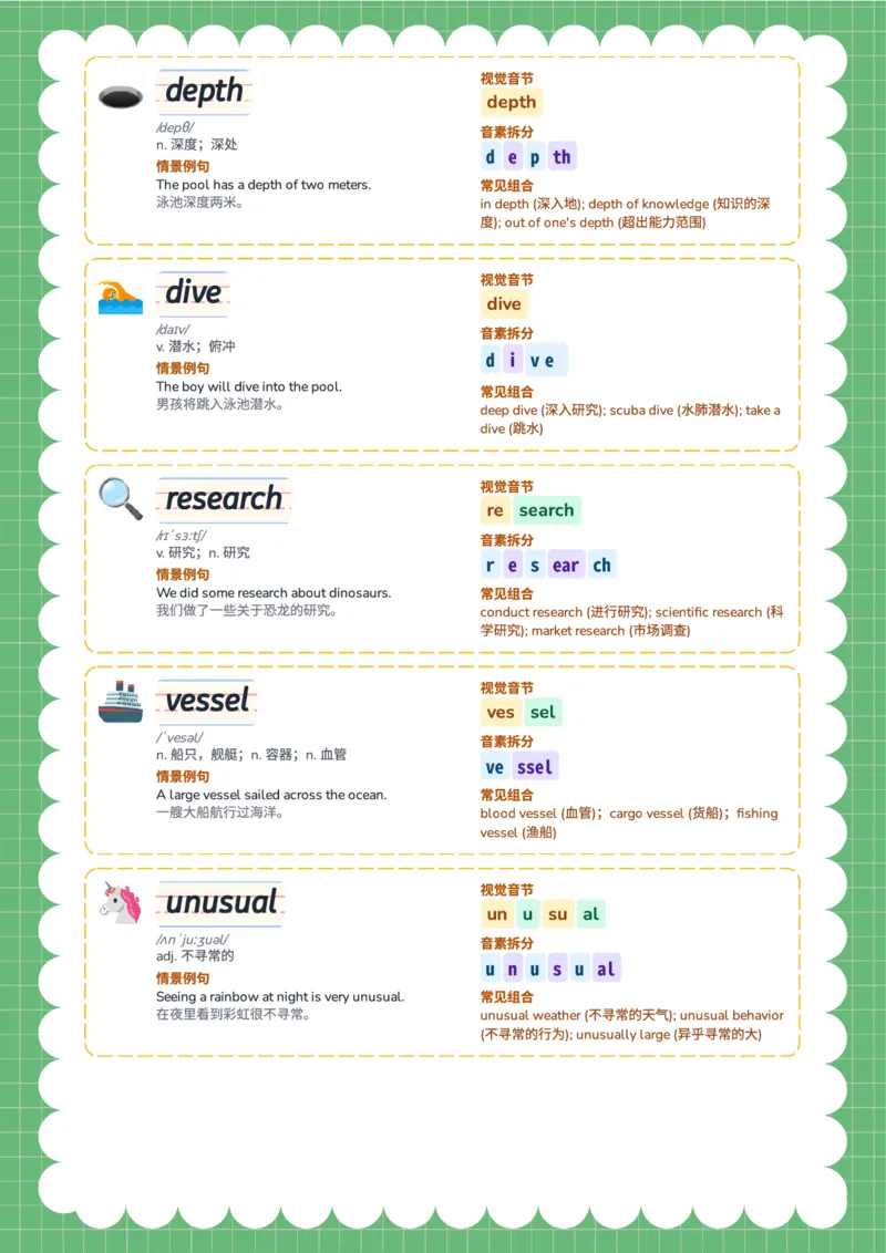 2026春人教版英语八下单词Unit4_初中英语新版_最新人教版英语八年级下册_2026春新人教版八下（更新中）_04单词领读