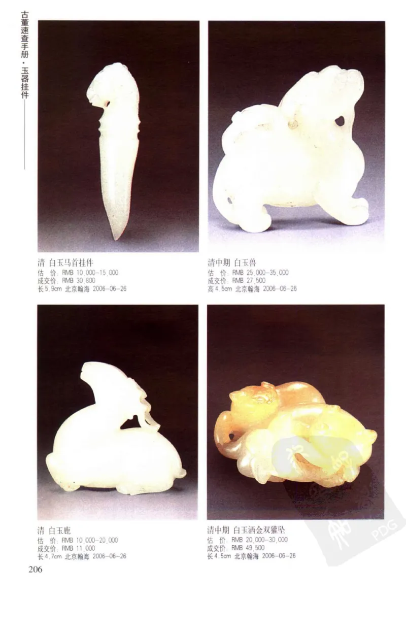 玉器挂件_X018-玉石珠宝鉴定教程最新合集_8、玉石翡翠鉴定与投资电子资料