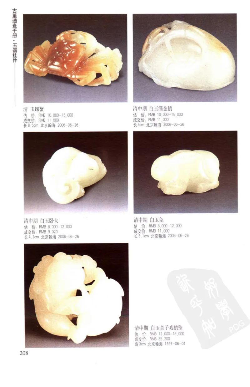玉器挂件_X018-玉石珠宝鉴定教程最新合集_8、玉石翡翠鉴定与投资电子资料
